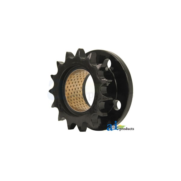 Sprocket w/ Bushing, Jaw Clutch, 15T 6.5" x4.5" x5"